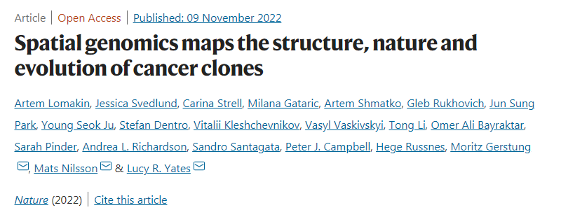 研究人員采用了一種名為堿基特異性原位測序（BaSISS）的新方法
