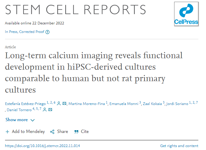 細胞重編程方法允許創(chuàng)建神經(jīng)網(wǎng)絡(luò)，可以復(fù)制人類細胞的獨特特征