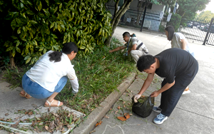 環(huán)衛(wèi)潤企進行時 西寶生物開展衛(wèi)生大掃除活動